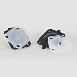 Diafragma de goma con recubrimiento de teflón