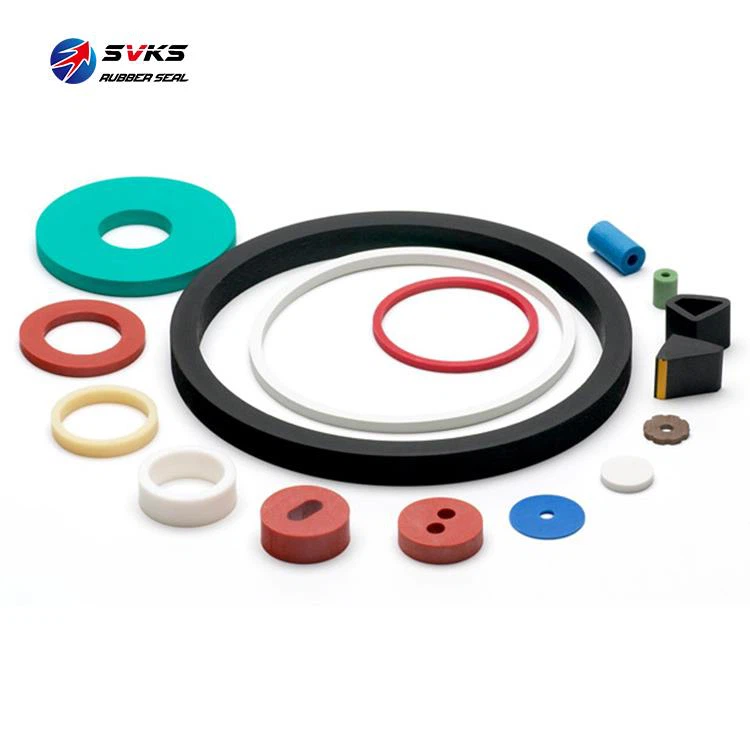 Abrasion Resistant Oil Resistant EPDM NBR Silicone NR FKM SBR Rubber Sealing Gaskets