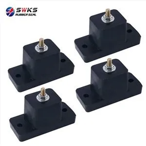 Almohadillas aislantes de vibración de choque de aire acondicionado